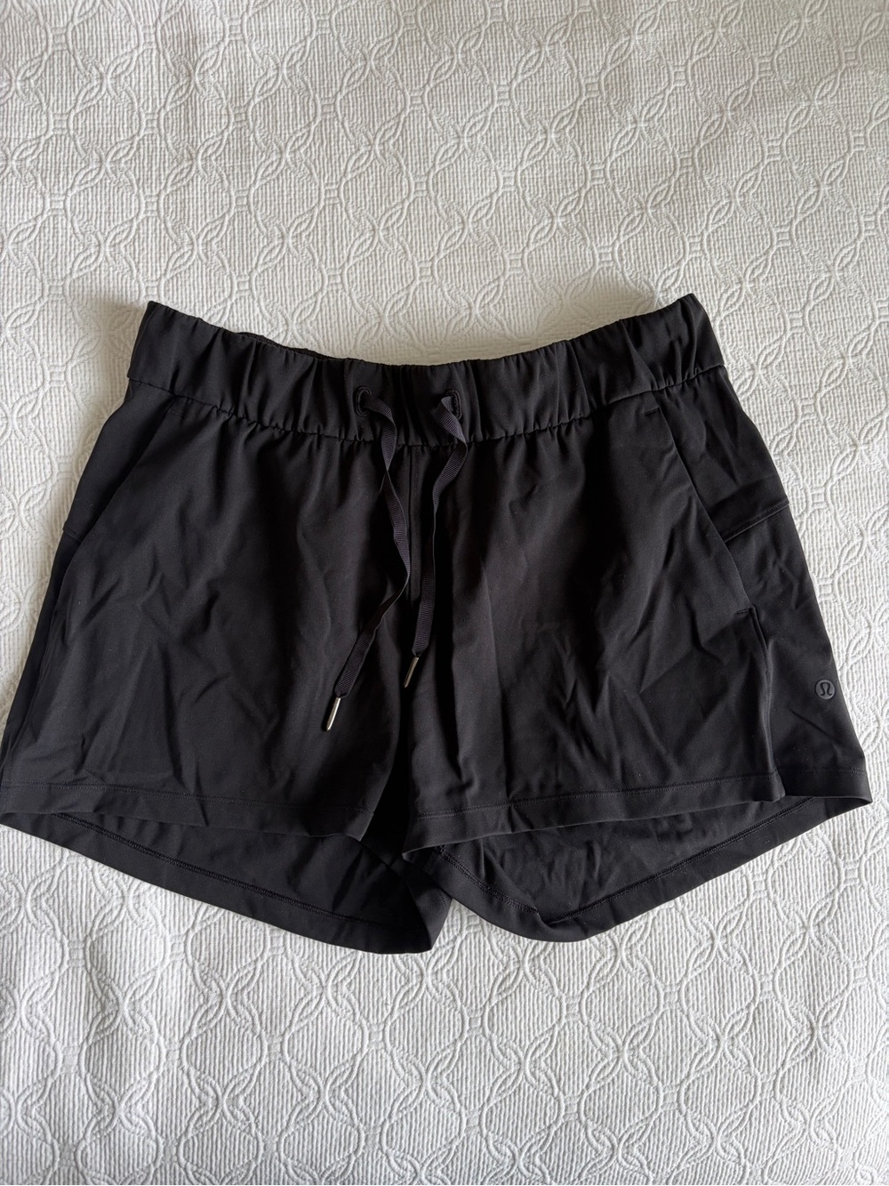 lululemon athletica Black Athletic Drawstring Shorts